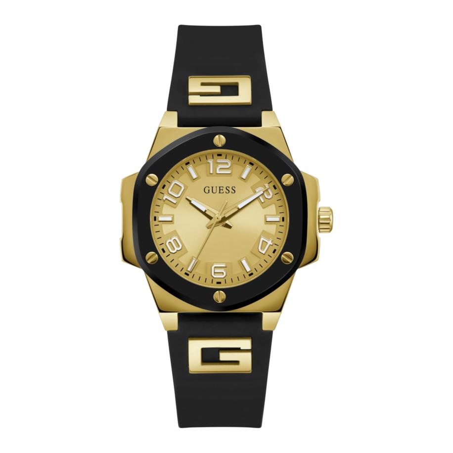Guess GUESS Analoog horloge goud / zwart -