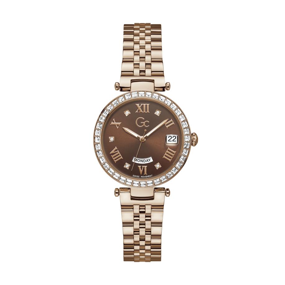 GC Gc Analoog horloge Flair Crystal goud / rood -