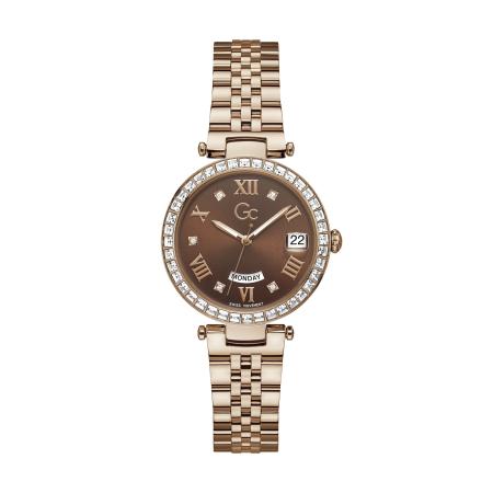 GC Gc Analoog horloge Flair Crystal goud / rood