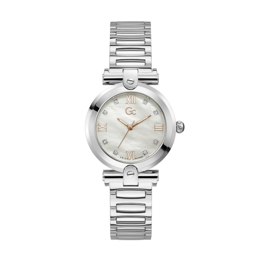 GC Gc Analoog horloge Fusion Lady zilver / parelwit -