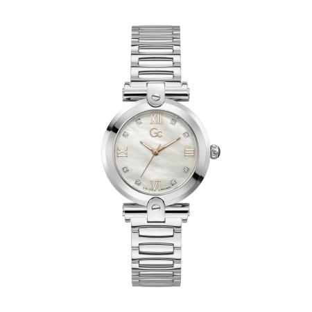 GC Gc Analoog horloge Fusion Lady zilver / parelwit