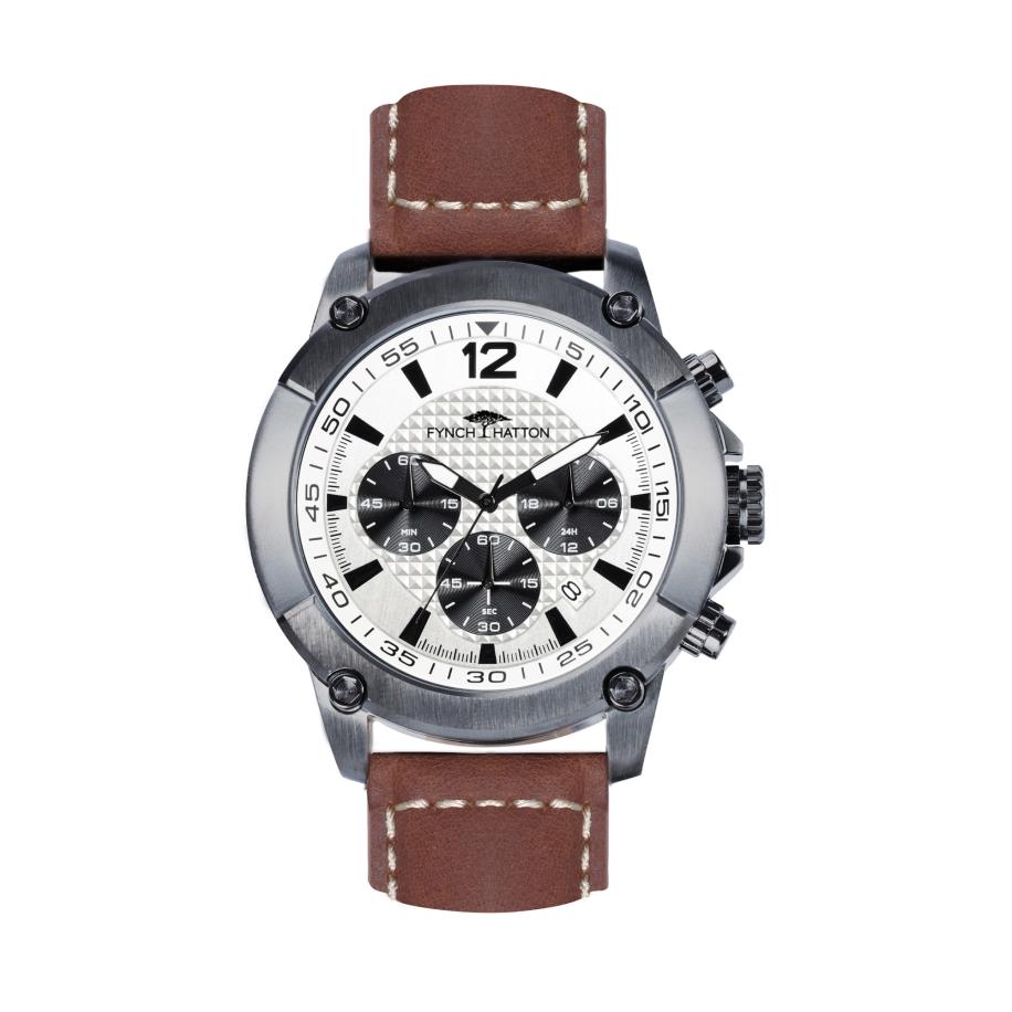 Fynch-Hatton FYNCH-HATTON Analoog horloge bruin -