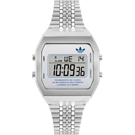 Adidas ADIDAS ORIGINALS Digitaal horloge blauw / zilver