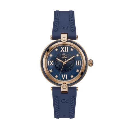 GC Gc Analoog horloge Fusion Cable navy / goud
