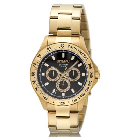 Olympic Olympic Analoog horloge goud / zwart