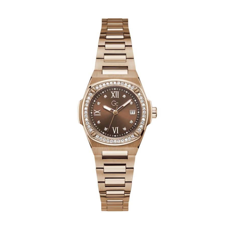 GC Gc Analoog horloge Coussin Shape Mini rose-goud -
