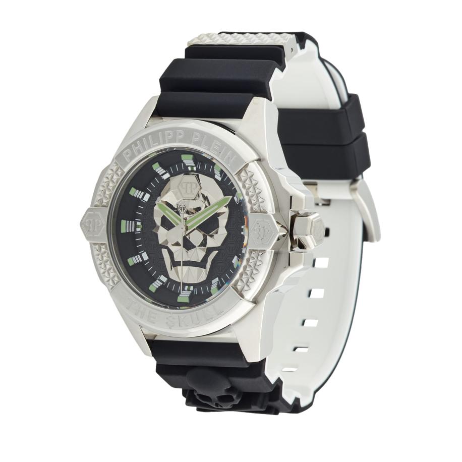 Philipp Plein Analoog horloge THE $KULL mintgroen / zwart / zilver Zwart