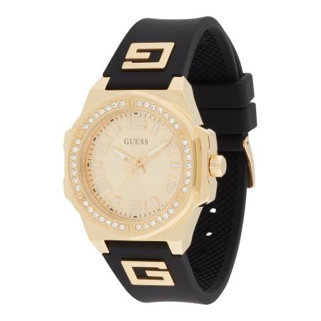 Guess GUESS Analoog horloge Hype goud / zwart