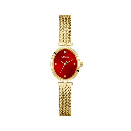 GUESS Analoog horloge RUBY goud / rood