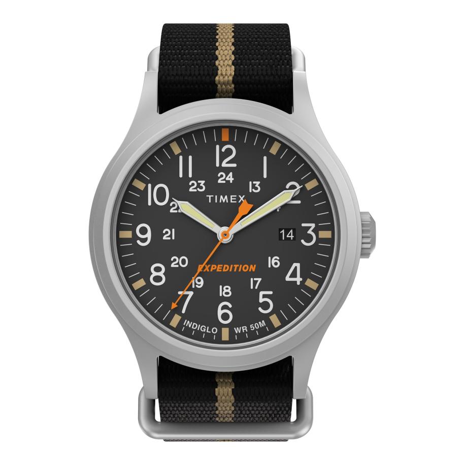 TIMEX Analoog horloge bruin Bruin