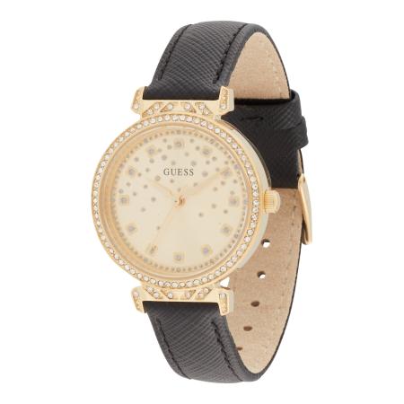 Guess GUESS Analoog horloge Enchantment goud / zwart / transparant