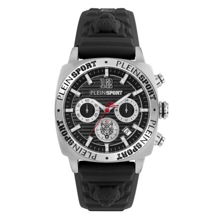 Plein Sport Plein Sport Analoog horloge WILDCAT zwart / zilver