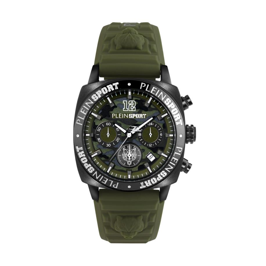 Plein Sport Plein Sport Analoog horloge WILDCAT groen -