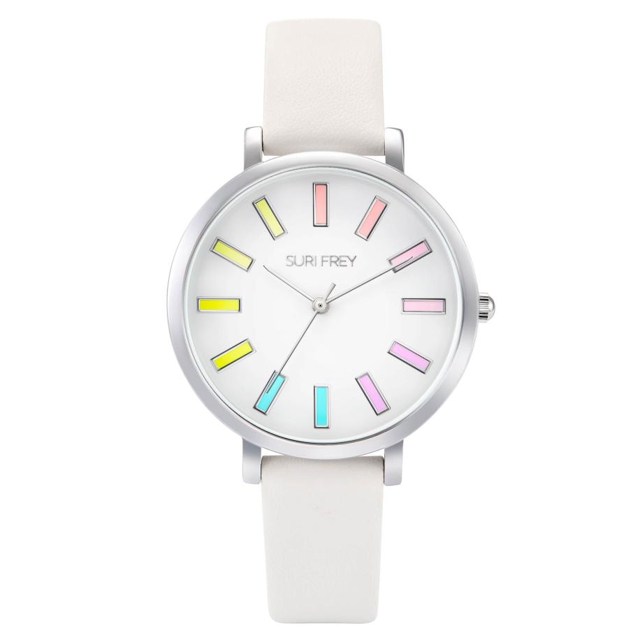 Suri Frey Analoog horloge Cindy gemengde kleuren / wit Wit