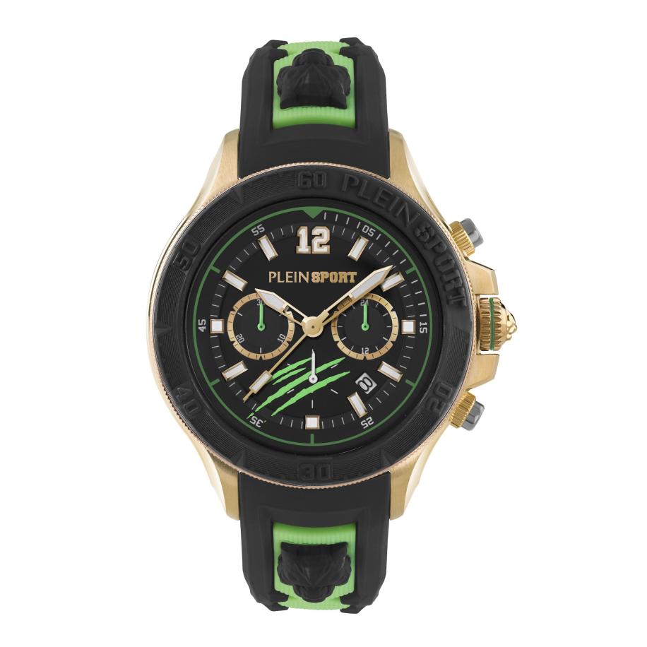Plein Sport Plein Sport Analoog horloge goud / groen / zwart -
