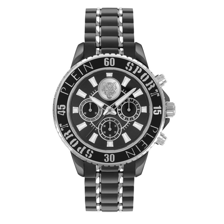 Plein Sport Plein Sport Analoog horloge grijs / antraciet / zwart / zilver -
