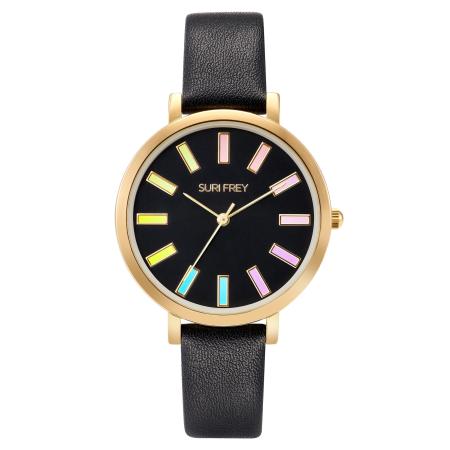 Suri Frey Suri Frey Analoog horloge Cindy zwart