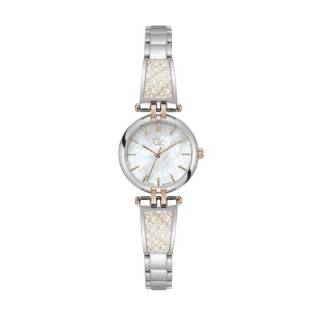 GC Gc Analoog horloge goud / zilver / wit