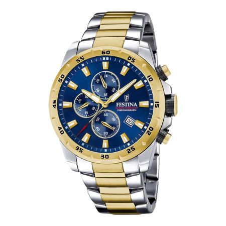 FESTINA Analoog horloge navy / goud / zilver