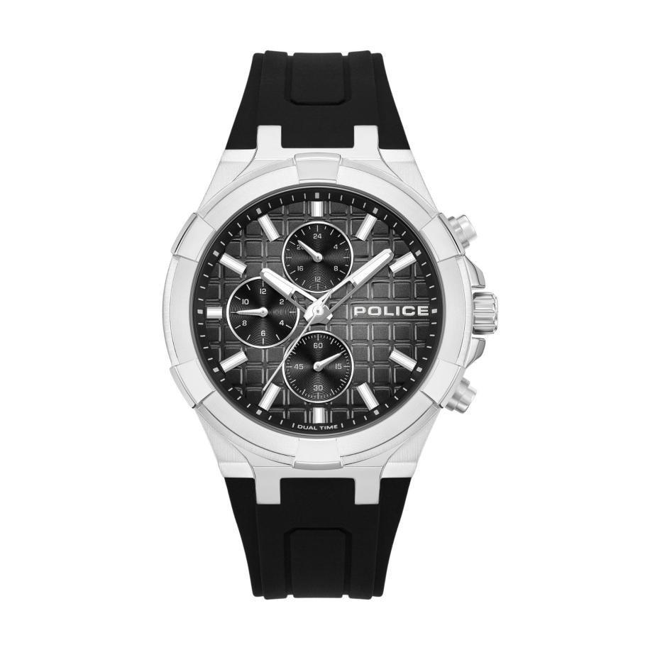 Police POLICE Analoog horloge Guardian zwart / wit -