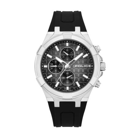 Police POLICE Analoog horloge Guardian zwart / wit