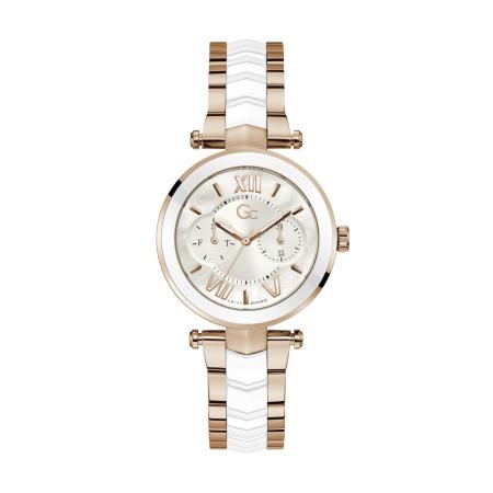 GC Gc Analoog horloge Illusion goud / wit
