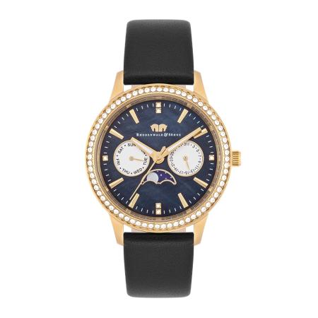 Rhodenwald & Söhne Rhodenwald & Söhne Analoog horloge goudgeel / zwart