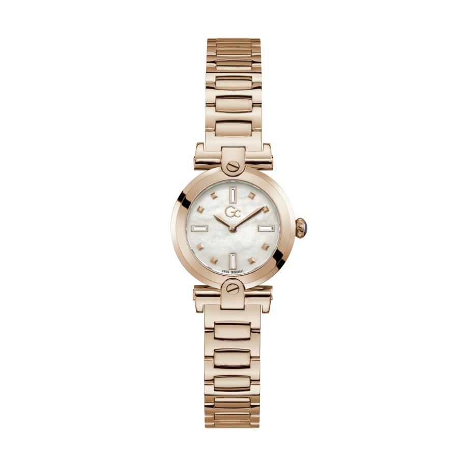 GC Gc Analoog horloge Fusion Lady rose-goud / zilver / transparant -