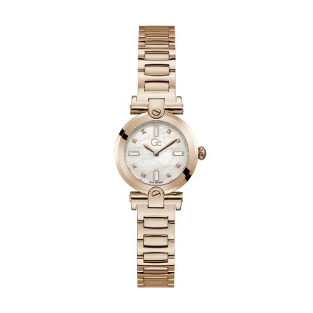 GC Gc Analoog horloge Fusion Lady rose-goud / zilver / transparant