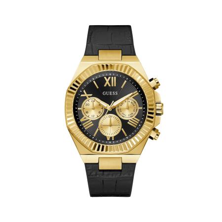 Guess GUESS Analoog horloge EQUITY goud / zwart