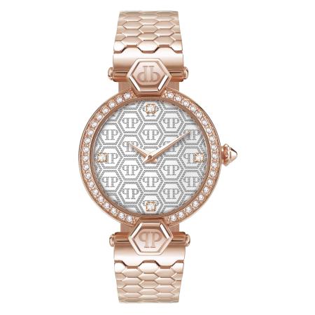 Philipp Plein Watches Analoog horloge rose-goud / zwart / wit