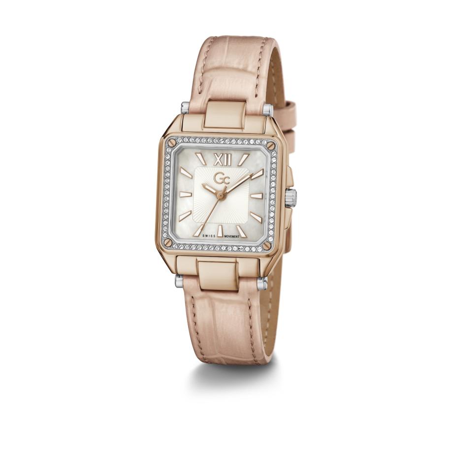 GC Gc Analoog horloge Couture Square rose-goud -