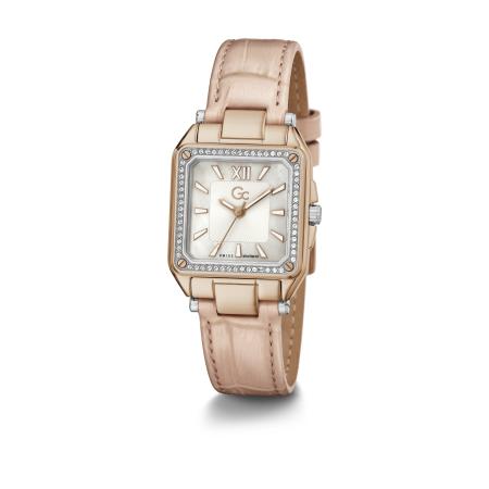 GC Gc Analoog horloge Couture Square rose-goud