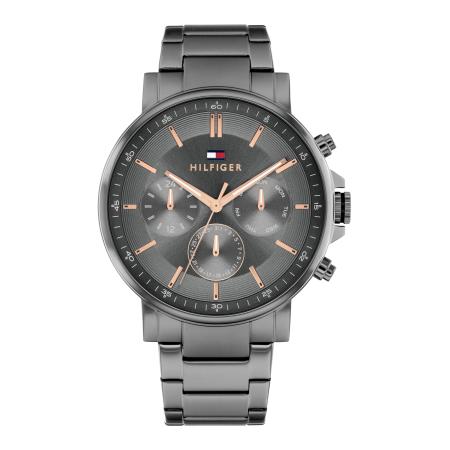 Tommy Hilfiger TOMMY HILFIGER Analoog horloge Tyson goud / grijs