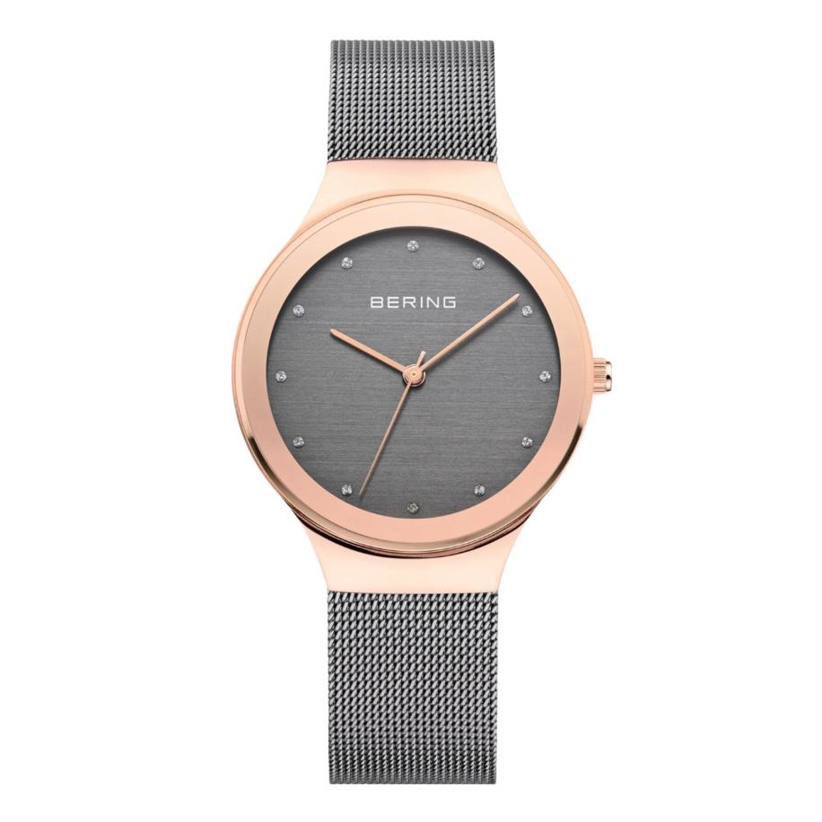 BERING BERING Analoog horloge rose-goud / donkergrijs -