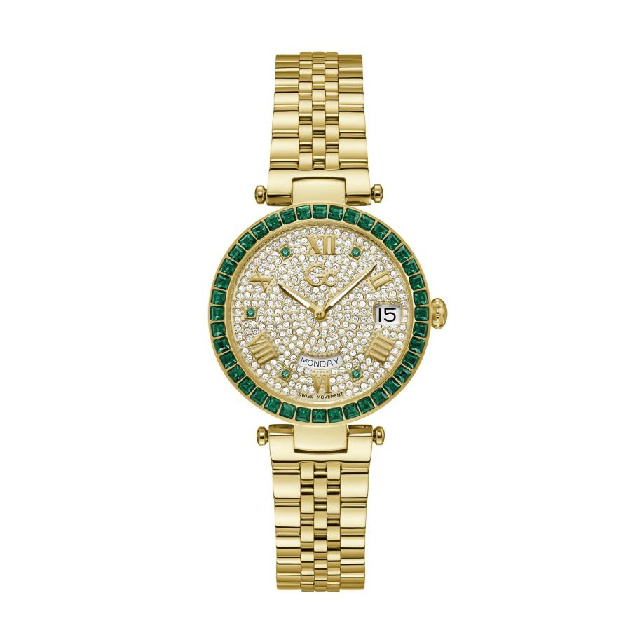GC Gc Analoog horloge Gc Flair goud / groen -