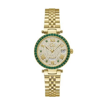 GC Gc Analoog horloge Gc Flair goud / groen