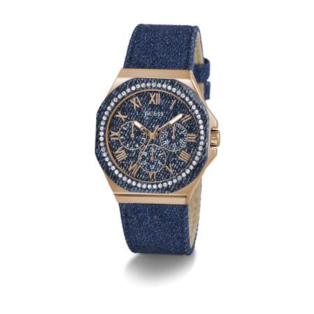 Guess GUESS Analoog horloge Glaze blauw / goud