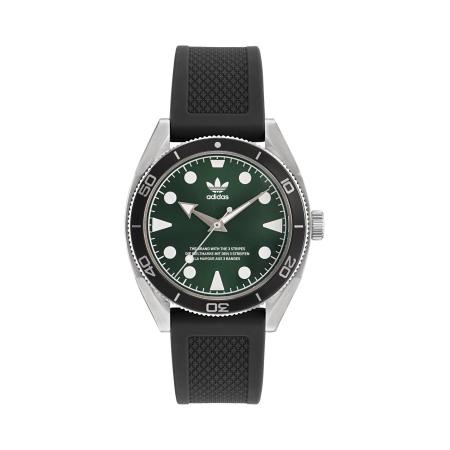 Adidas ADIDAS ORIGINALS Analoog horloge EDITION TWO zilvergrijs / zwart