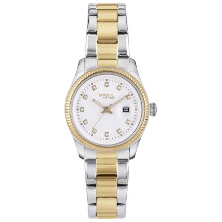 Breil Breil Analoog horloge Classic Elegance goud / zilver / wit