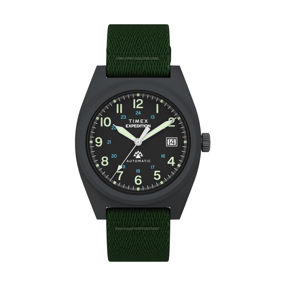 Timex TIMEX Analoog horloge Expedition Capstone donkergroen / zwart -