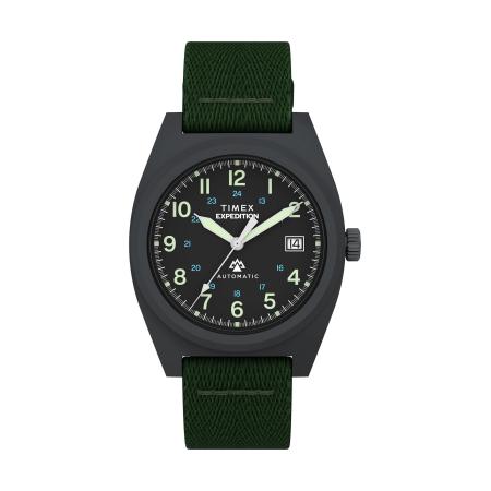 TIMEX Analoog horloge Expedition Capstone donkergroen / zwart