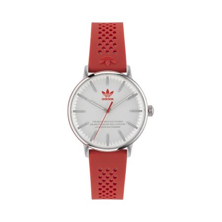 Adidas ADIDAS ORIGINALS Analoog horloge CODE ONE rood / zilver