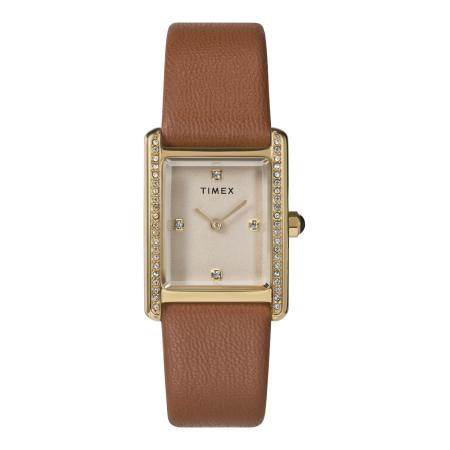 Timex TIMEX Analoog horloge Hailey bruin / goud
