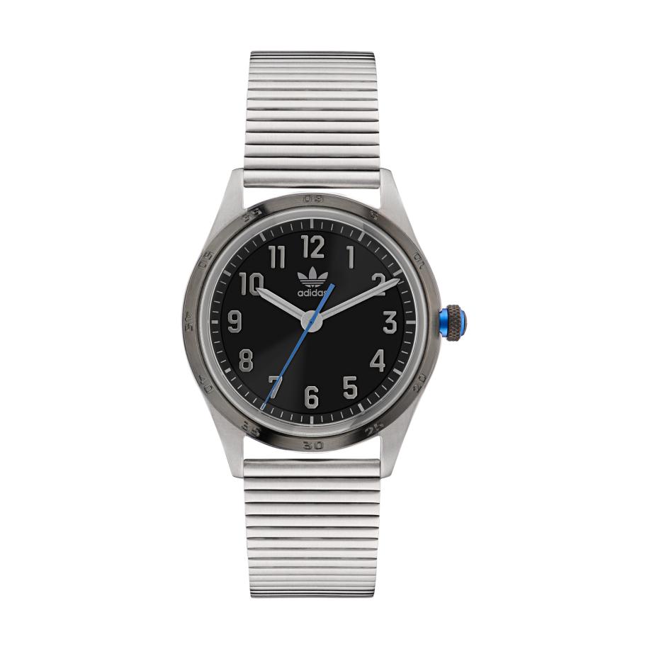 Adidas ADIDAS ORIGINALS Analoog horloge zwart / zilver -