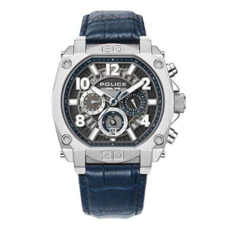 Police POLICE Analoog horloge Norwood navy / basaltgrijs / zilver