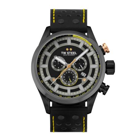 TW STEEL Analoog horloge goud / zwart