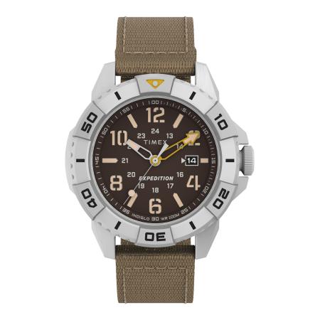 TIMEX Analoog horloge bruin
