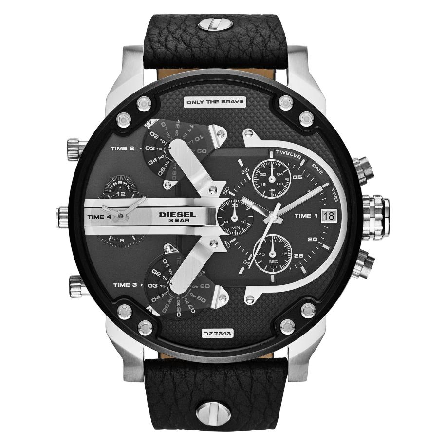 Diesel DIESEL Analoog horloge zwart / zilver -