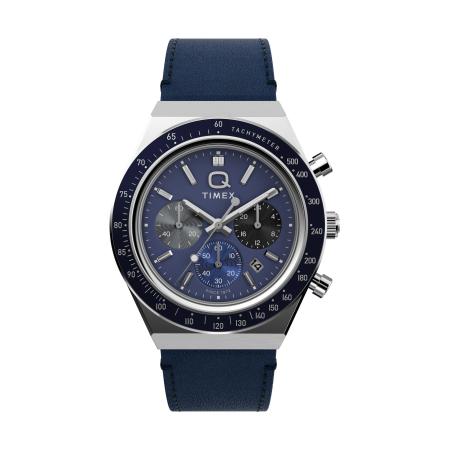 TIMEX Analoog horloge navy / nachtblauw / zilver